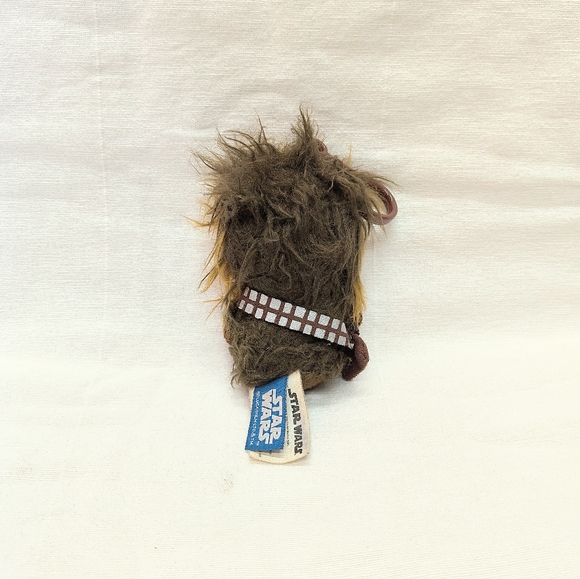 VINTAGE | Star Wars Chewbacca Plush Key Chain Toy - Picture 4 of 6